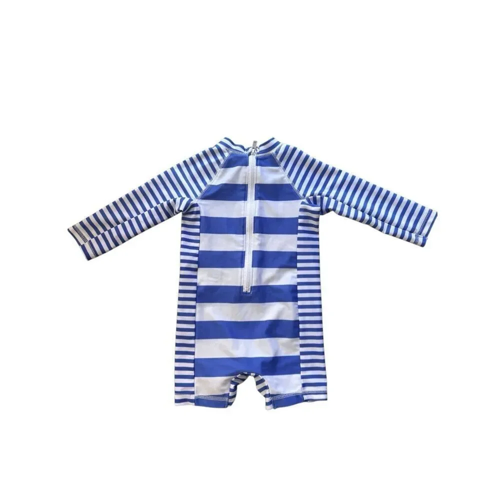 Vineyard vines target rashguard 6-9 Months nautical striped